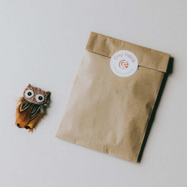 Cosy Fabrik Broche Chouette