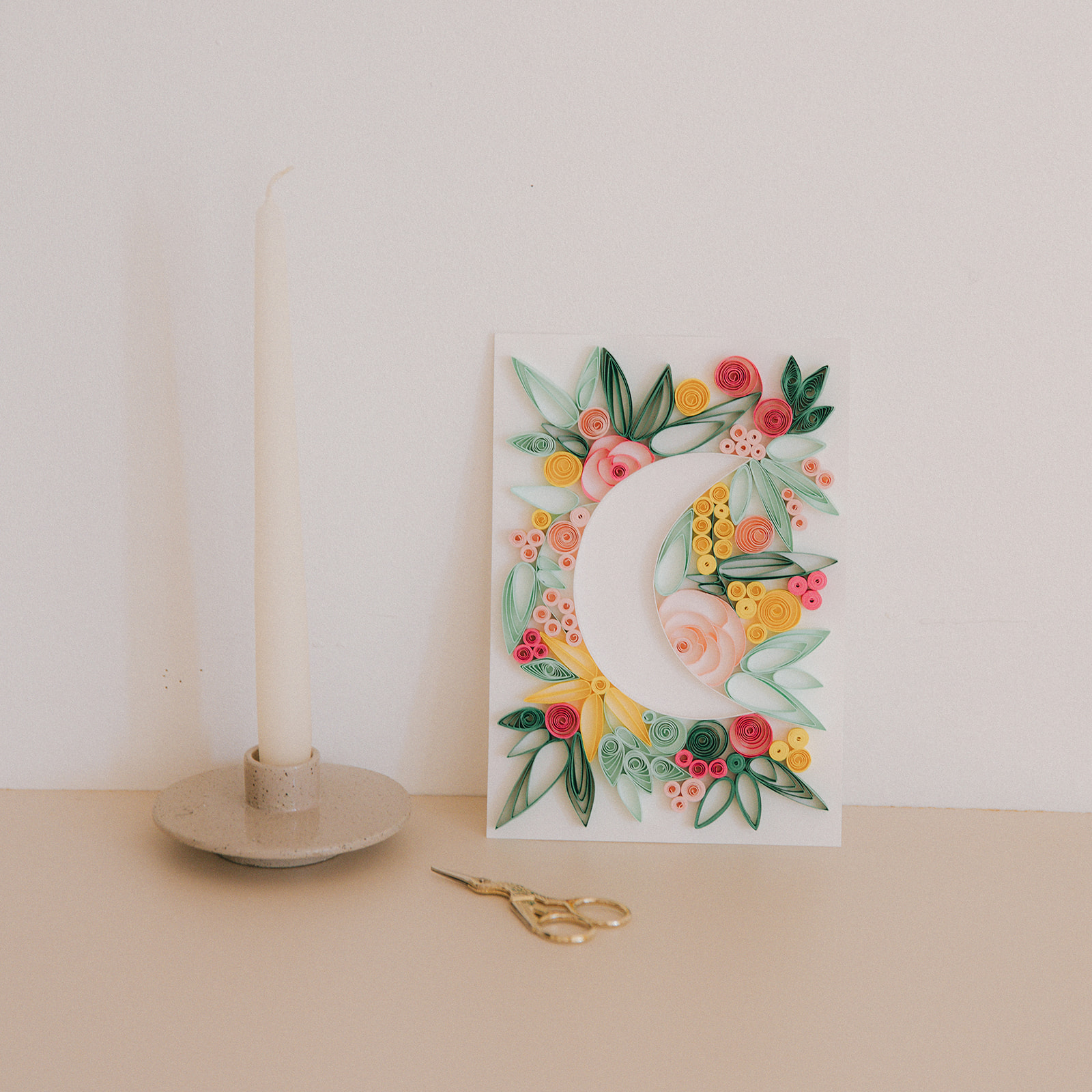 Quilling loisir créatif adulte