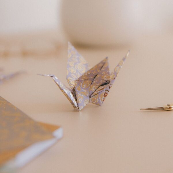 Origami grue