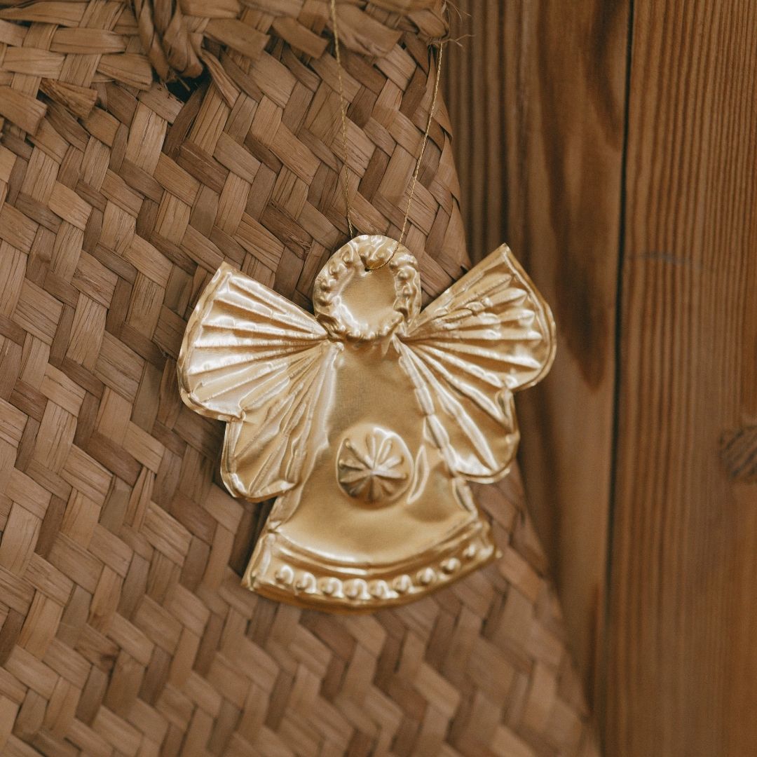 Ange métal repoussé DIY