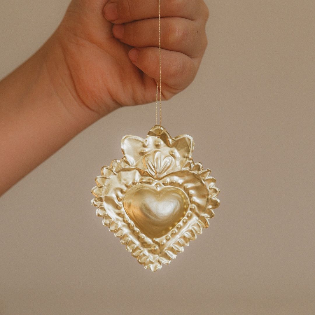 Métal repoussé déco noël