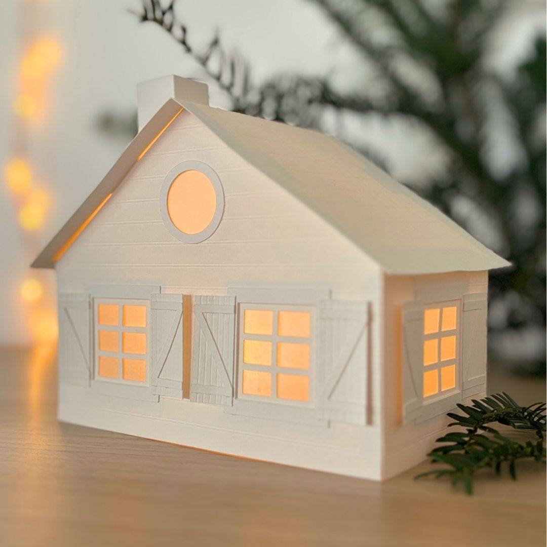 DIY chalet miniature