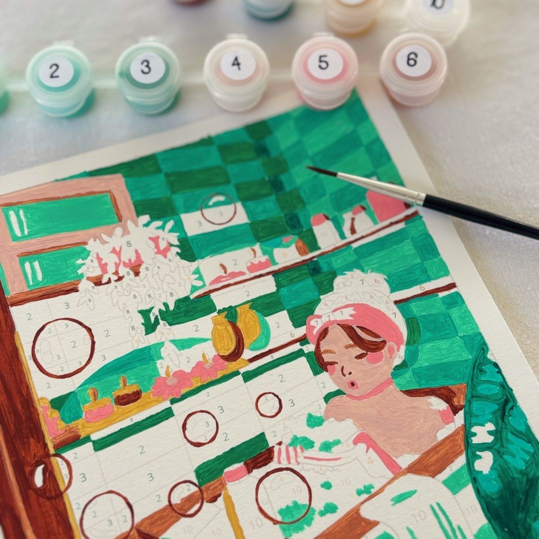 kit peinture au numéro