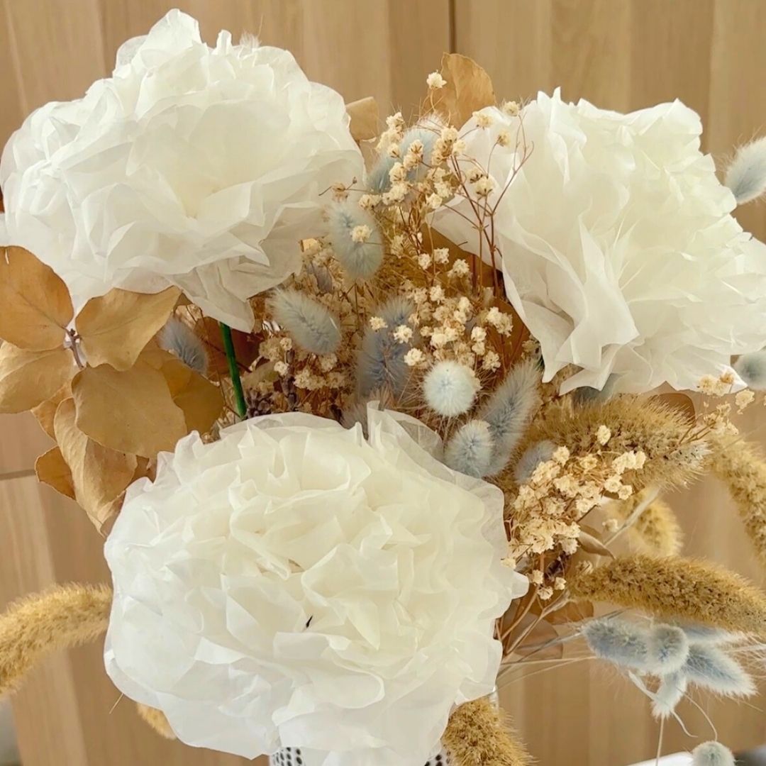 tuto gratuit fleurs papier de soie