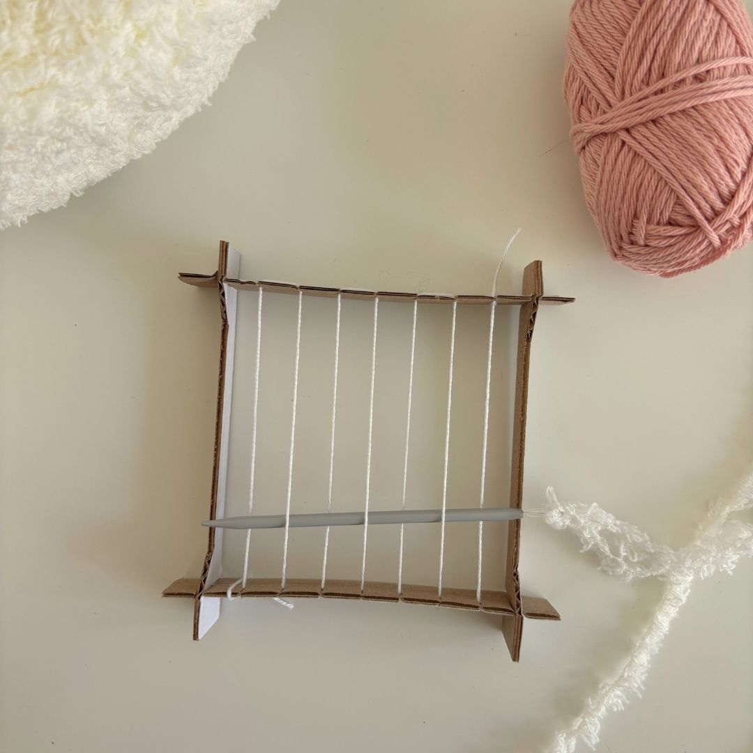 tuto gratuit métier à tisser en carton